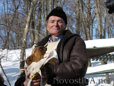 Харьковский байбак Тимка предсказал затяжную зиму +ФОТО Харьковский байбак Тимка предсказал затяжную зиму +ФОТО